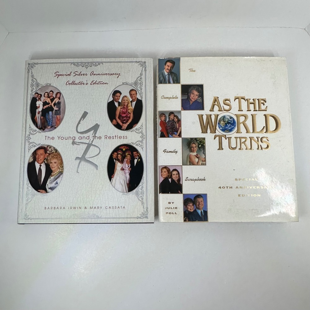 Young and the Restless Silver Anniversary & As The World Turns Scrapbook Lot